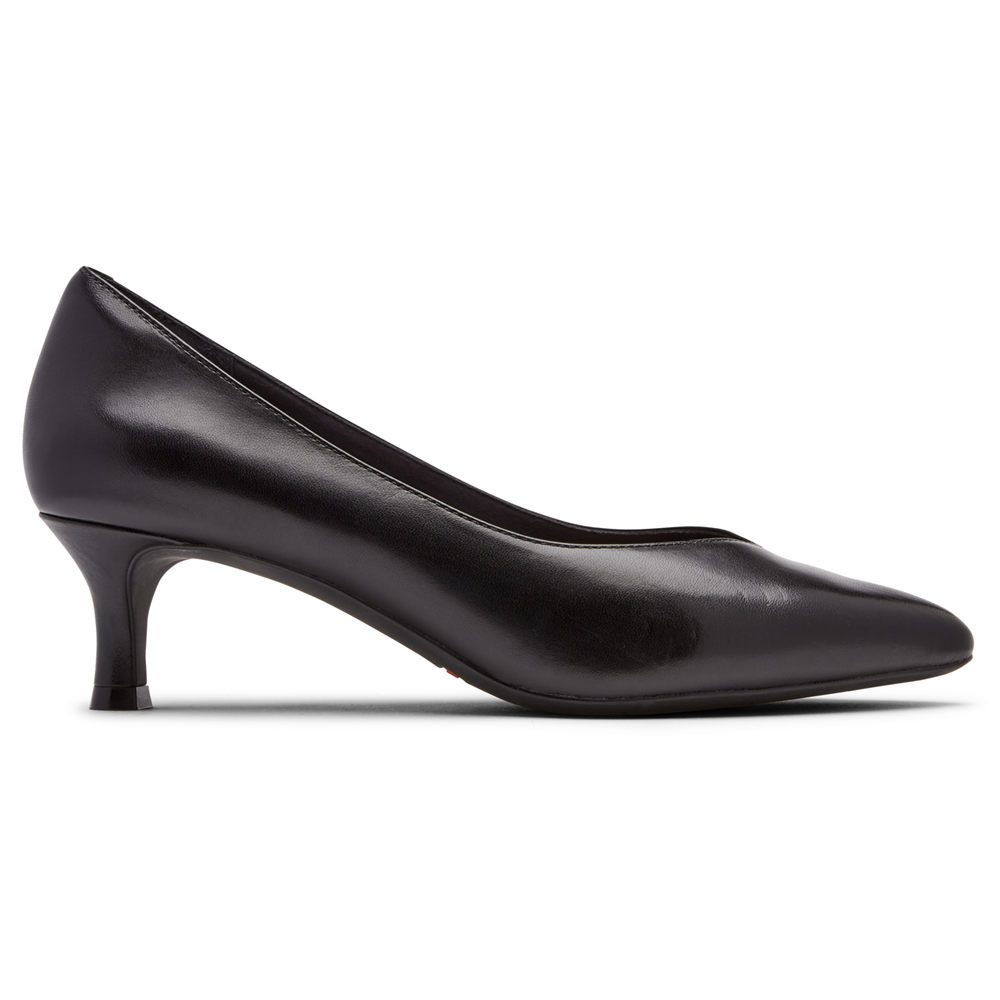 Rockport Womens Heels Black - Total Motion Kaiya V - UK 645-EUKGFQ